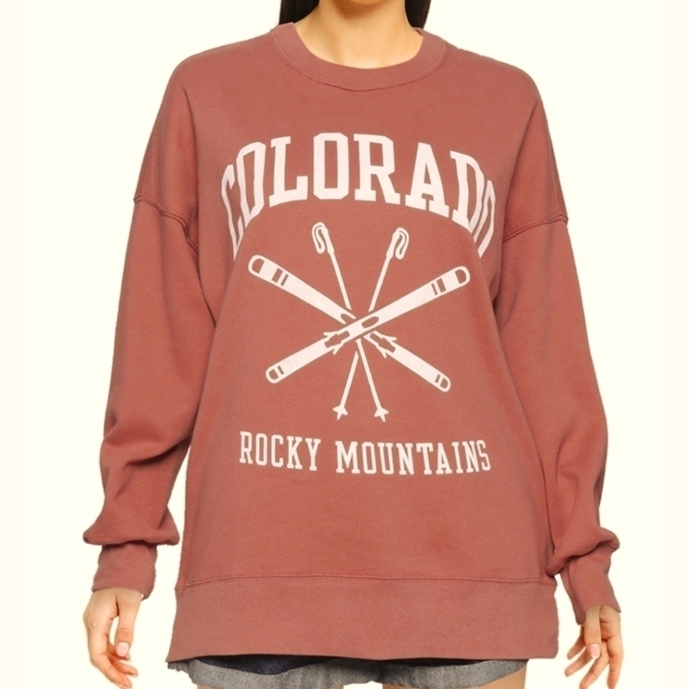 Abercrombie Soft AF Colorado Crew Sweatshirt XS